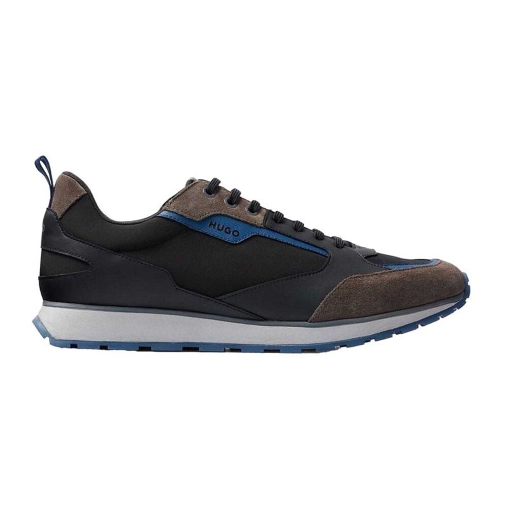 Hugo Mens Logo Running Sneakers / Black